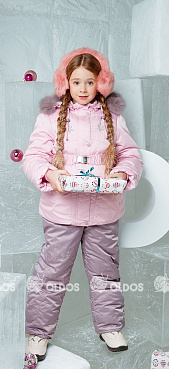 Костюм зимний "Лолита": куртка и брюки для девочки