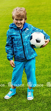 Куртка демисезонная голубая «Джастин» для мальчика