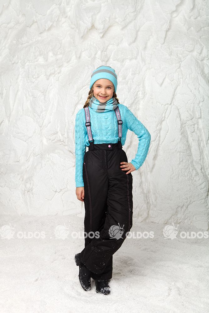 Зимние брюки «Луиза» для девочки (артикул 1Б1278) от производителя OLDOS
