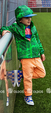 Куртка демисезонная зеленая «Джастин» для мальчика