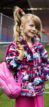 Куртка демисезонная утепленная "Лукреция" для девочки