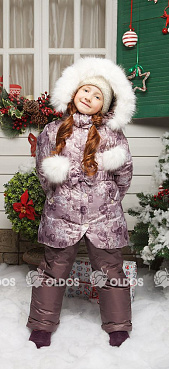 Костюм зимний «Светлана»: куртка и брюки для девочки